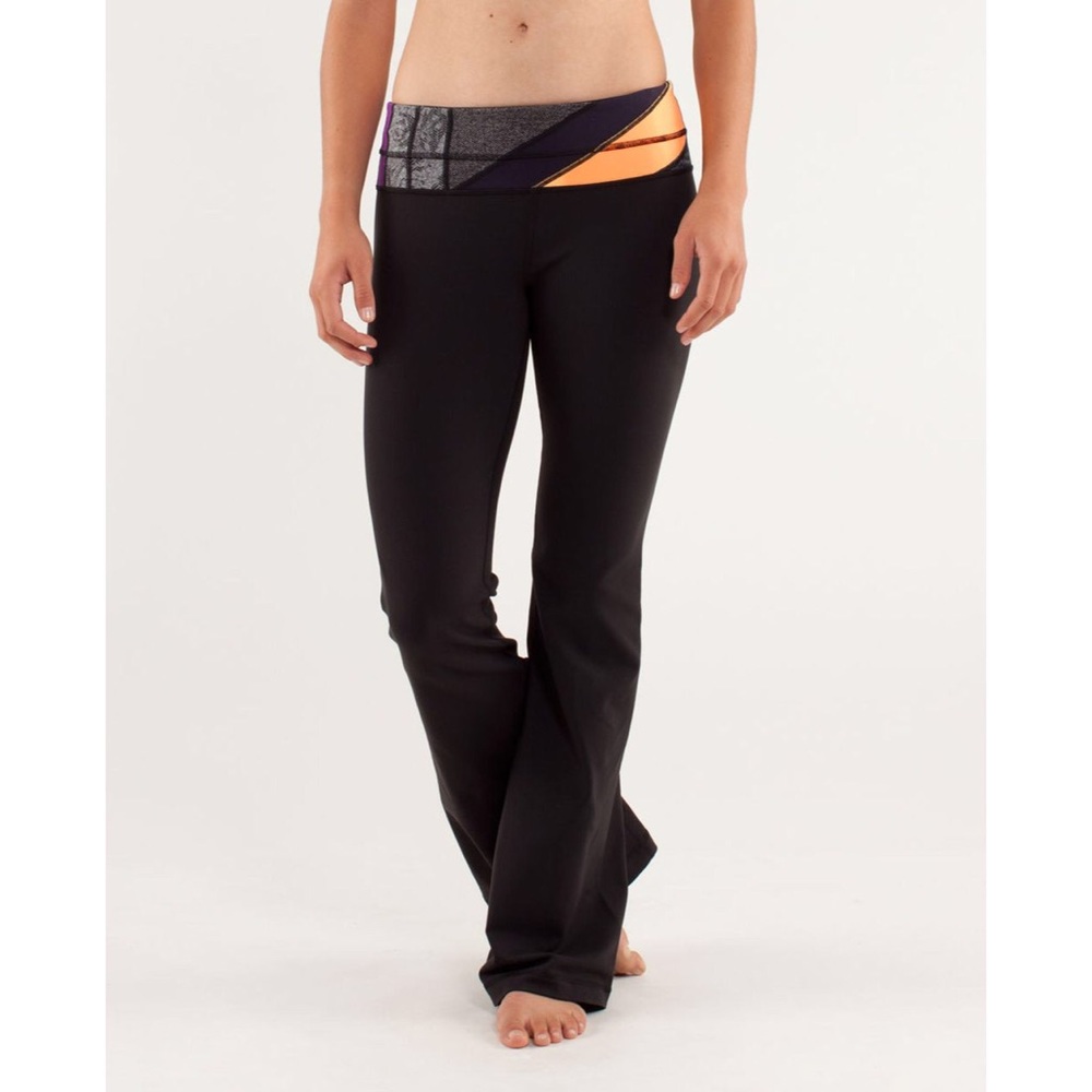 Lululemon Groove Pant Slim Black Quilting Winter 3
